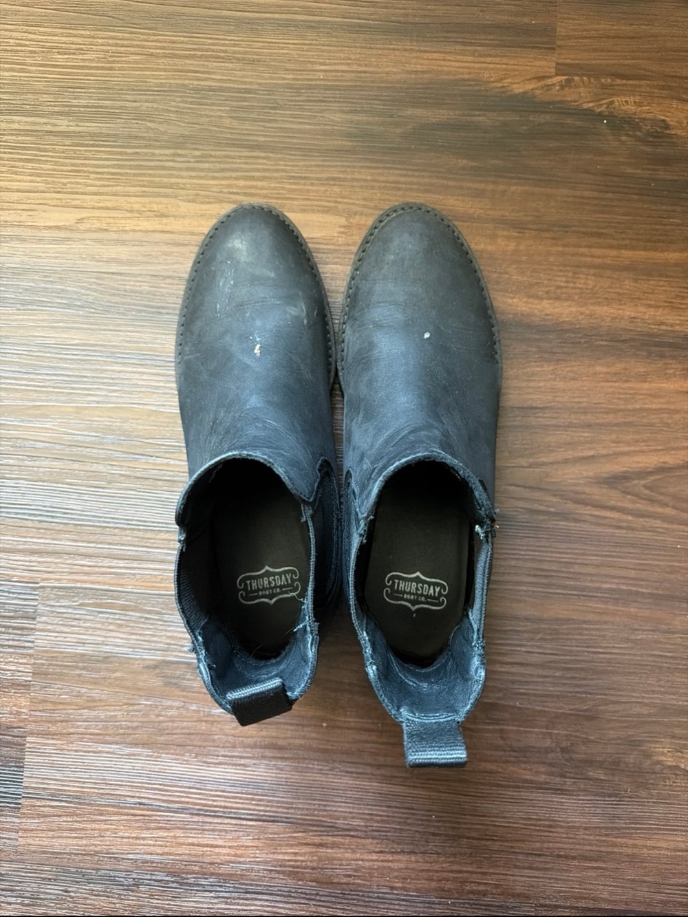 Thursday Legend Black Matte Boots- Women's 8.5Wide - GUC! - Picture 5 of 7